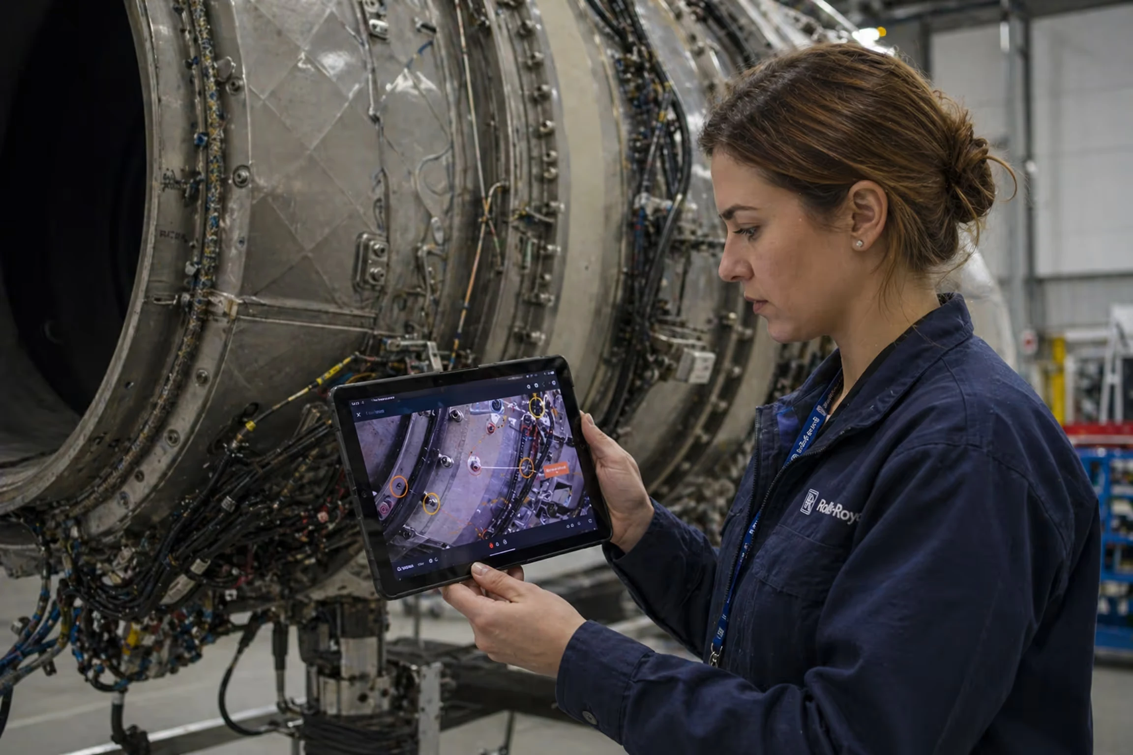 How a crane manufacturer uses tablet AR to catch defects before painting