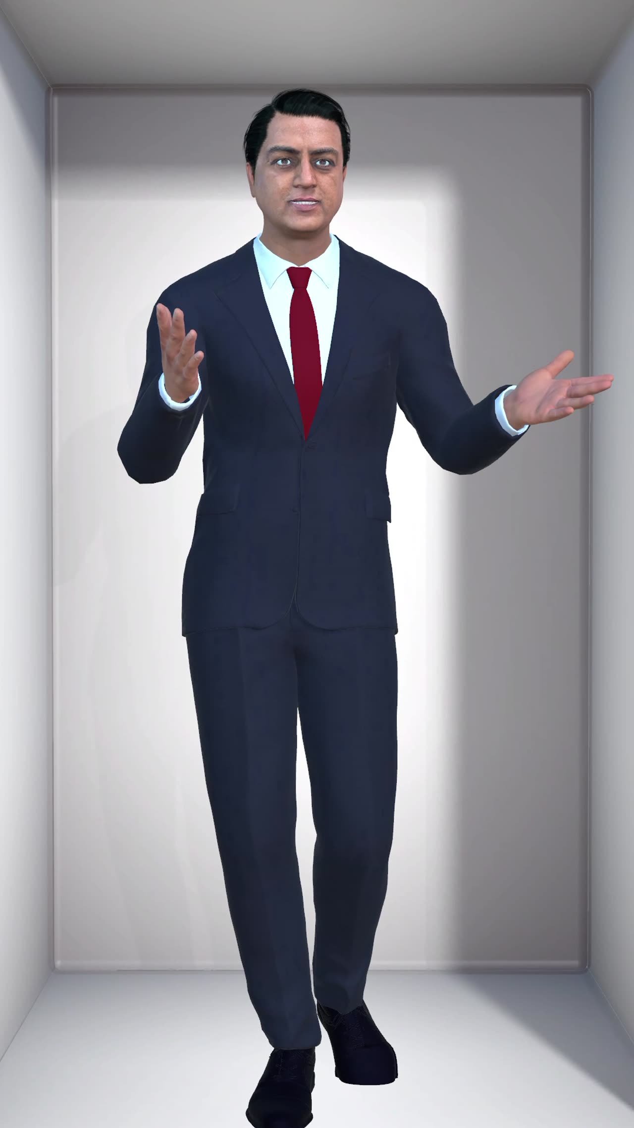 Maruti Suzuki: HoloBox AI avatar on the main stage