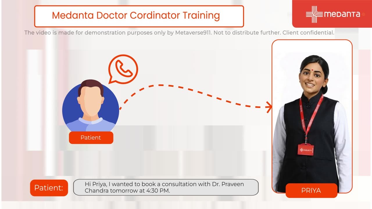Medanta: Doctor coordinator training